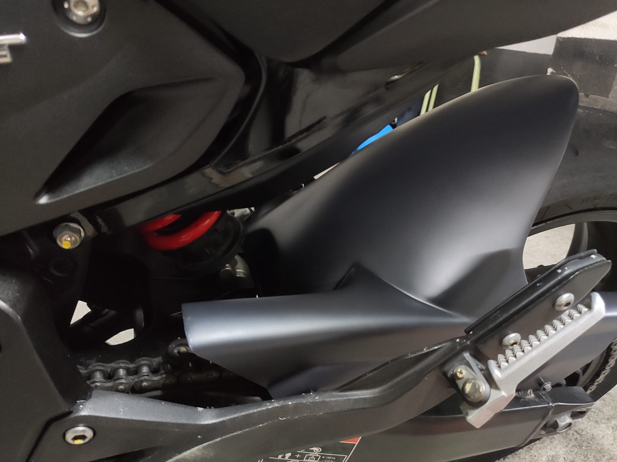 Guardabarros Honda Hornet 600 - Imagen 5