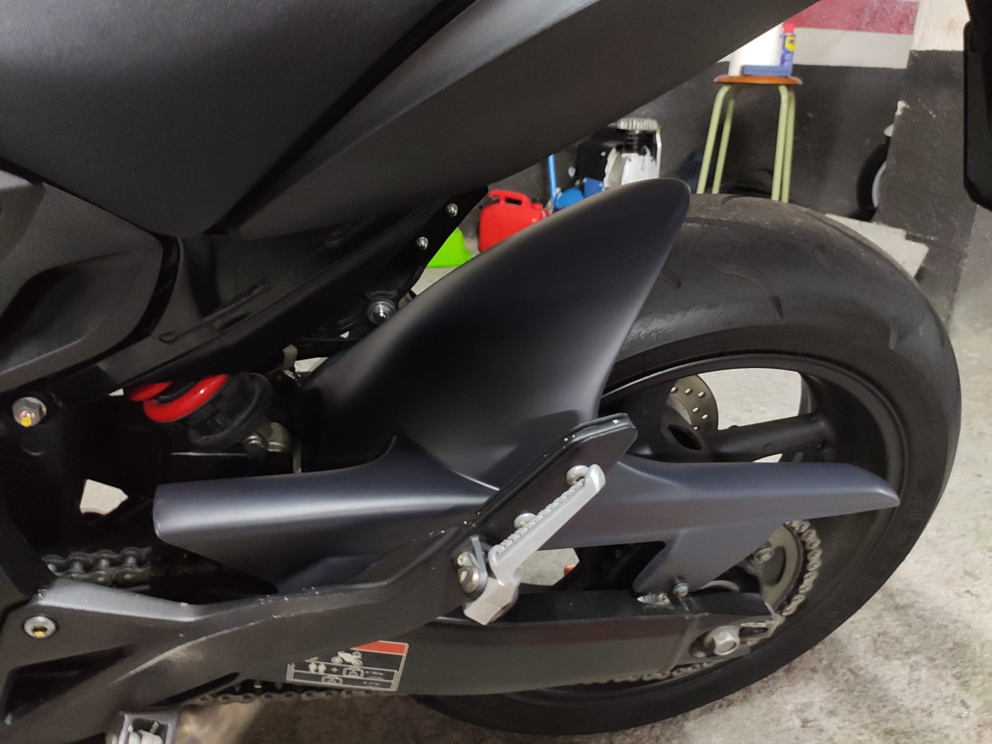 Guardabarros Honda Hornet 600 - Imagen 7